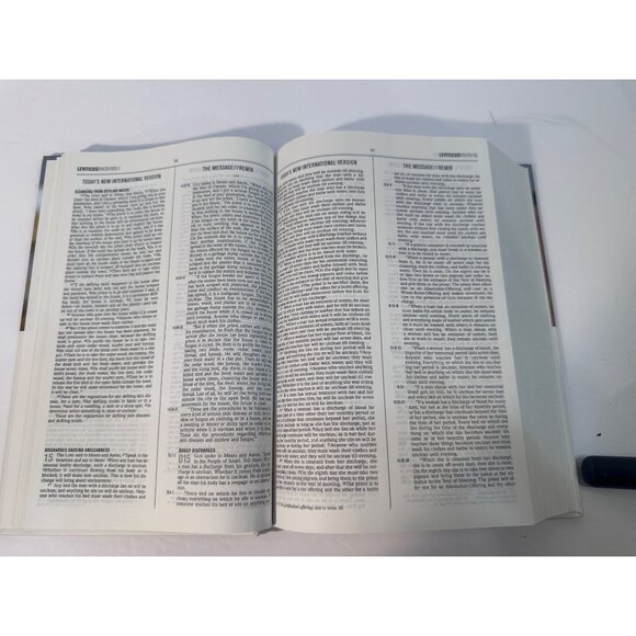 TNIV Parallel Bible The Message/Remix Hardcover By Zondervan - Picture 5 of 9